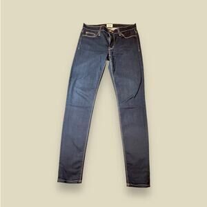 Hudson Nico Midrise Super Skinny #STOR Dark Denim Blue Jeans Size 26